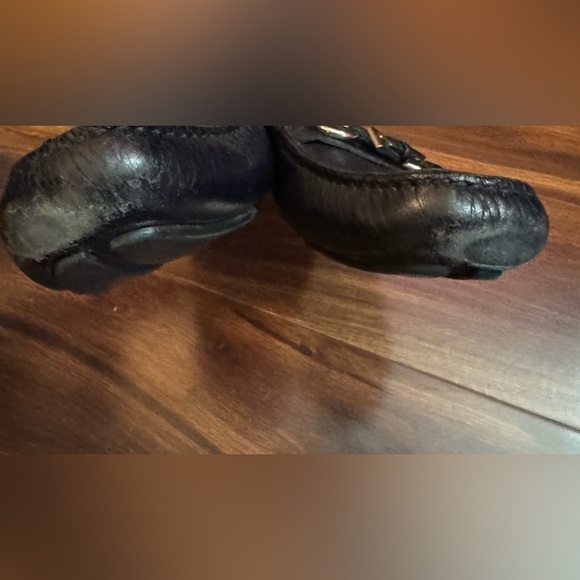 🍁END of YEAR SALE🍁PRADA Black Leather Slip-on Loafers Size 40.5 - Picture 13 of 13